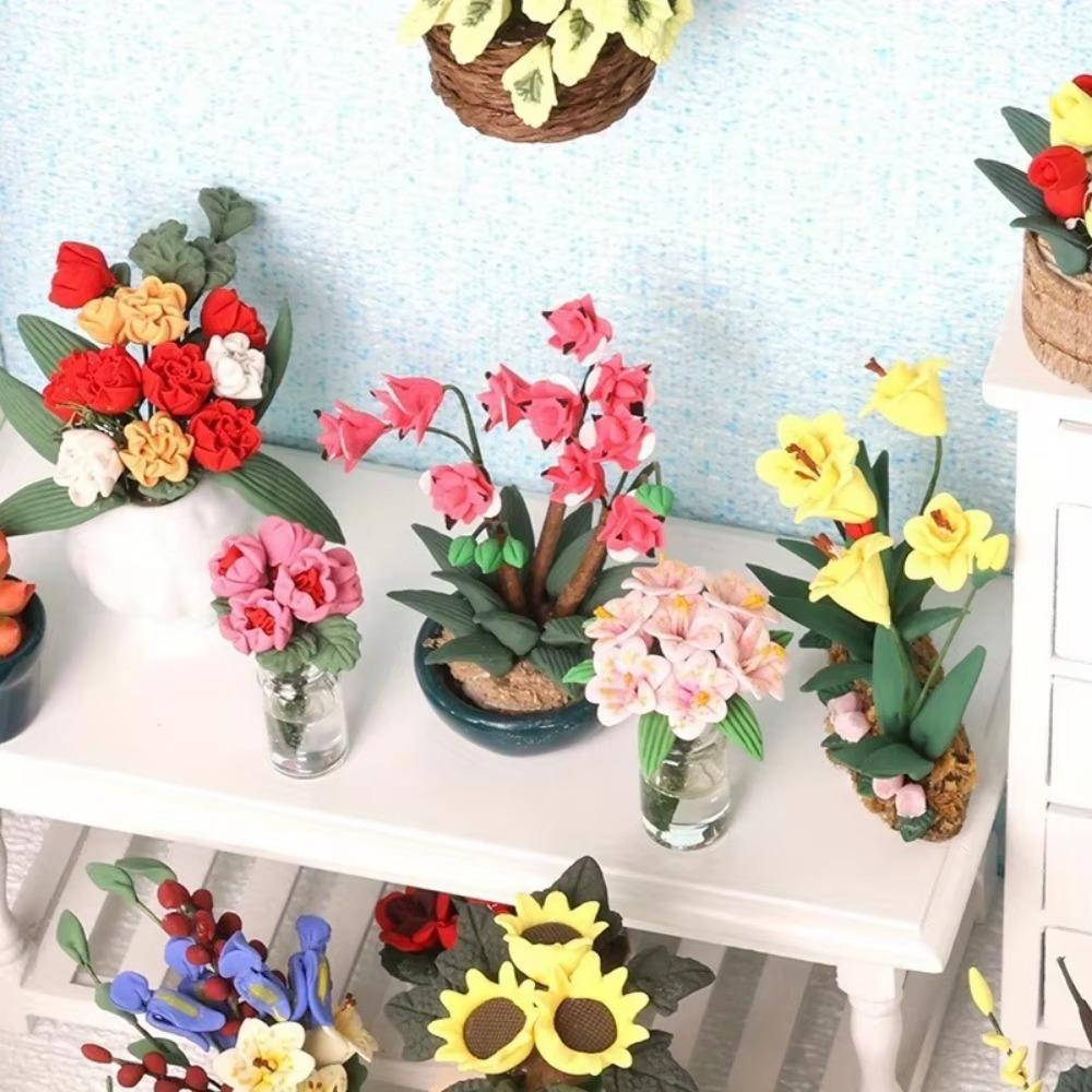 Tagine Clay Pot - Minyatür Saksılar Bahçe Manzarası 1 Adet