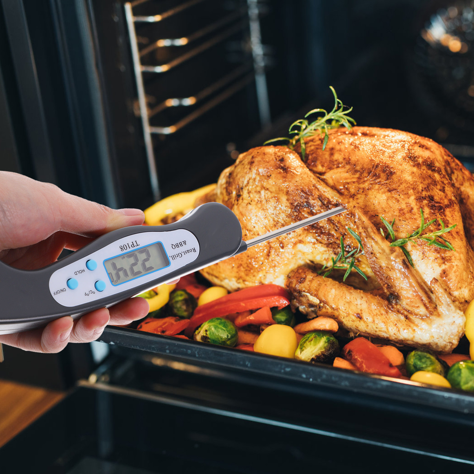 Dijital Gıda Termometresi, Ev, - Home Cooking Fast Foods incelemesi ve fiyatı